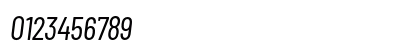Barlow Condensed Italic Preview