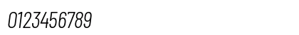 Barlow Condensed Light Italic Preview