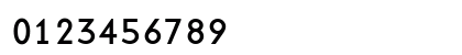 BaseMono Medium Numeric Preview