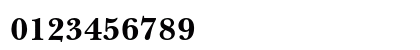 Baskerville Cyrillic LT Std Bold Numeric Preview