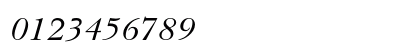 Baskerville Cyrillic LT Std Inclined Preview