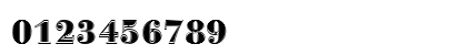 Bauer Bodoni T In1 Bold Numeric Preview