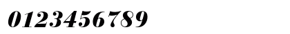 Bauer Bodoni Std 2 Black Italic Preview