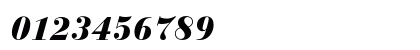 Bauer Bodoni Std 2 Black Italic Preview