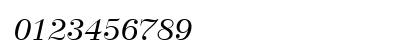 Bellevue RomanItalic Preview