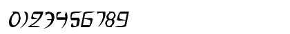 Belordia Italic Numeric Preview