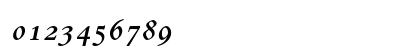 Bembo Semibold Italic Oldstyle Figures Preview
