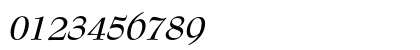 Bernhard Modern Bold Italic Numeric Preview