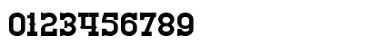 Big Burro Bold Numeric Preview