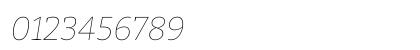 Bitter Thin Italic Preview