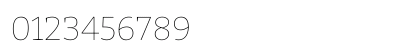 Bitter Thin Regular Preview