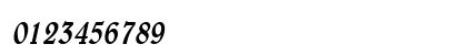 Blew-Condensed Italic Numeric Preview