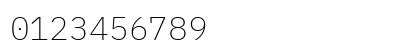 BlexMono Nerd Font Regular Numeric Preview