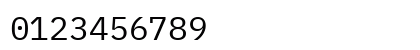BlexMono Nerd Font Mono Book Numeric Preview