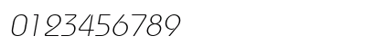 BlippoLight Oblique Numeric Preview