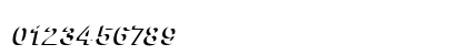 Block Shadow Bold Italic Preview