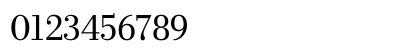 Bodoni* 06 Regular Numeric Preview