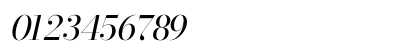 Bodoni* 24 Italic Preview