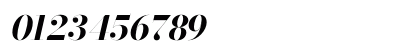 Bodoni* 48 Bold Italic Preview