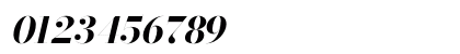 Bodoni* 72 Bold Italic Preview