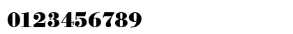 BodoniAntT Bold Numeric Preview