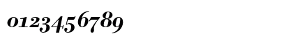 Bodoni BE Medium Italic Expert Numeric Preview