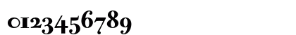 Bodoni Old Face BE Bold Oldstyle Figures Preview