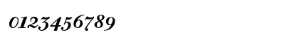 Bodoni Old Face BE Medium Italic Oldstyle Figures Preview