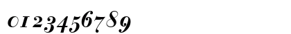 BodoniRecutOSSSK Bold Italic Numeric Preview
