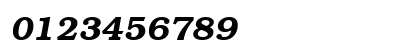 Bookmaker Bold Italic Numeric Preview