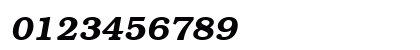 BookmanItcLUN Bold Italic Numeric Preview