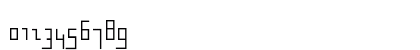 BousniCarre LT Std Light Regular Numeric Preview