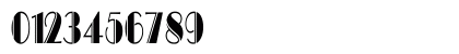 BravoEngTall Regular Numeric Preview
