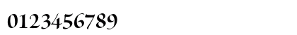 Brioso Pro Bold Display Numeric Preview