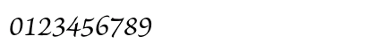 Brioso Pro Italic Caption Preview