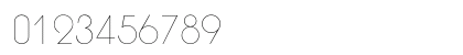 BUFferOpti Regular Numeric Preview