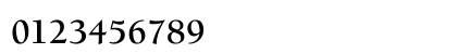 BurkeleyBold Regular Numeric Preview