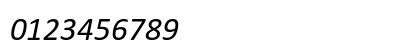 Calibri Italic Preview