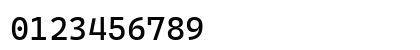 CaskaydiaCove Nerd Font Regular Numeric Preview