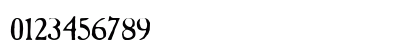 Caslon Antique Regular Numeric Preview