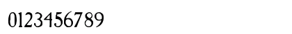Caslon Antique Regular Numeric Preview