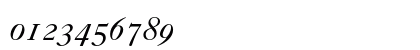 Caslon 540 Italic Oldstyle Figures Preview