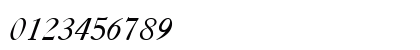 CaslonFiveSSK Italic Preview