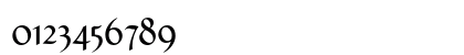 Caterina LT Std Regular Numeric Preview