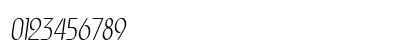 Centro Condensed Italic Preview