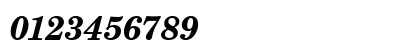 CenturySchLTU Bold Italic Numeric Preview