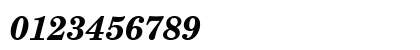 CenturySchLUN Bold Italic Numeric Preview
