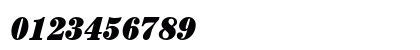ITC Century Std Ultra Condensed Italic Numeric Preview