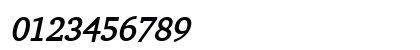 Challenge Bold Italic Numeric Preview