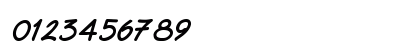 Chasm Italic Numeric Preview